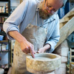 Philip Eglin in his studio 2016